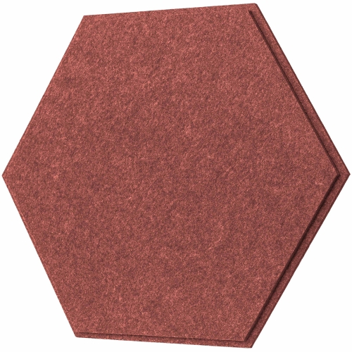 Hexagon tegel Red Coral productfoto