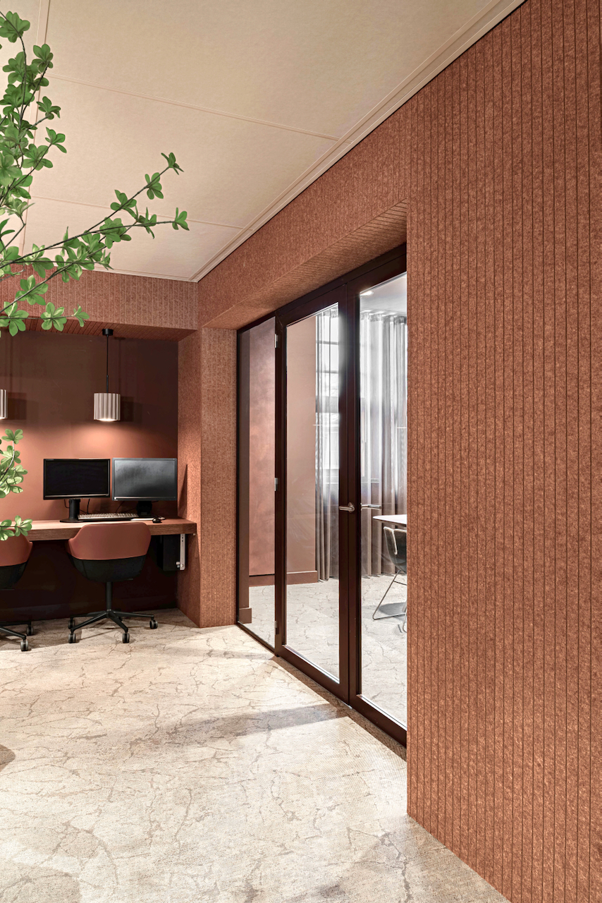 Akoestische panelen van Enzo Pellini